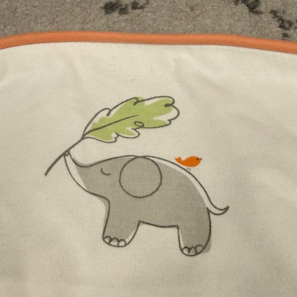 Original BOPPY Organic Cotton Geometric Elephant Printed Cover - Picture 3 of 6